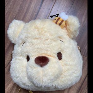 Winnie the Pooh plush purse Disney satchel bag NWT